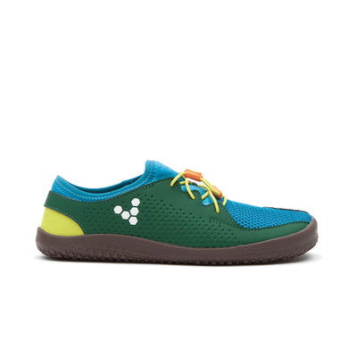 Vivobarefoot Primus Colour Kids Blue/Green/Yellow - Genuine Vivobarefoot Shoes - ShoesVB 